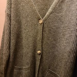 Soft button up cardigan